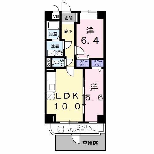 メゾン　ド　ボヌール　上尾 間取り