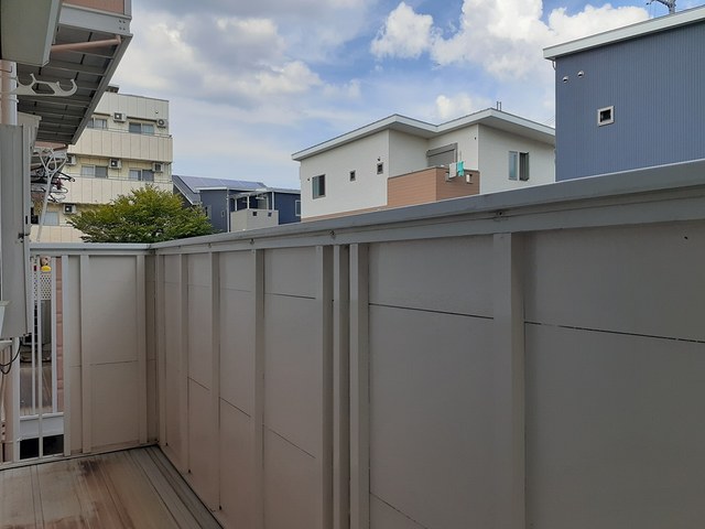 サンライフイナバ ベランダ