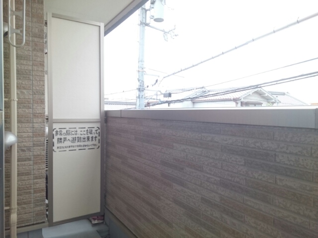 プレッソ新石切 ベランダ