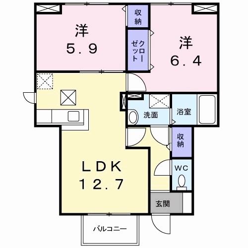 メゾン・みのうら 間取り