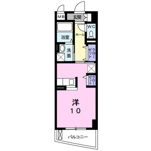 クレメント岡山 間取り