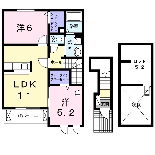 ブルックサイド摂津 間取り
