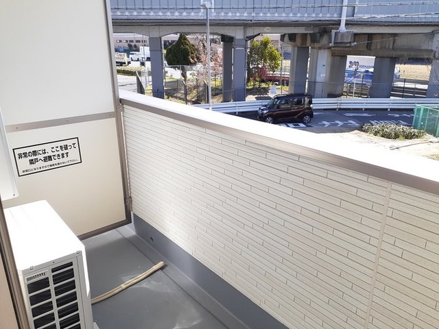 ラ　シルフィード ベランダ