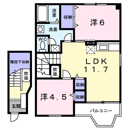 メゾンⅡ 間取り