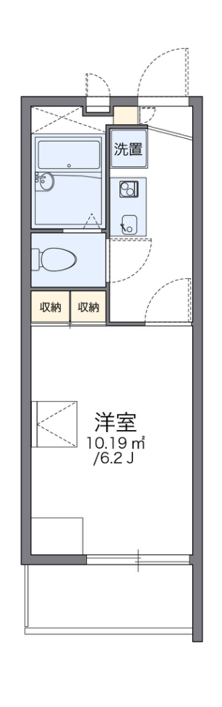 レオパレスおかえりなさい 間取り