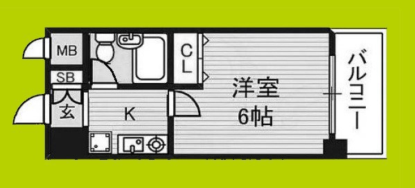 エスリード野田駅前 間取り