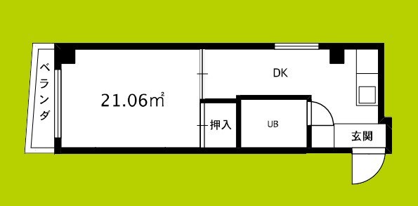 野田ハイツ 間取り