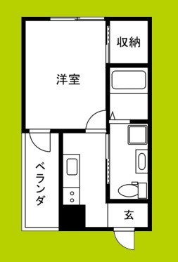 ブライト東住吉 間取り