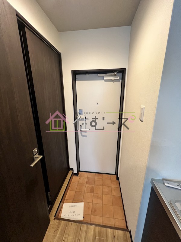 ブライト東住吉 玄関