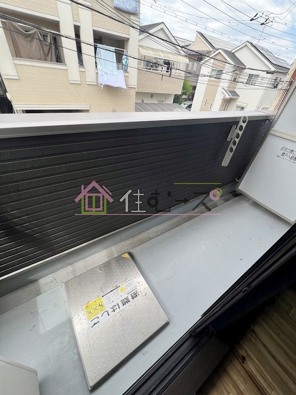 ブライト東住吉 ベランダ