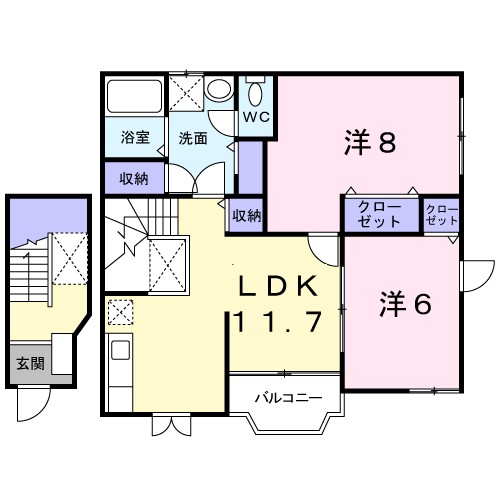 ヴィラサンライズ 間取り