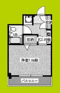 Aライオンズマンション大正 間取り