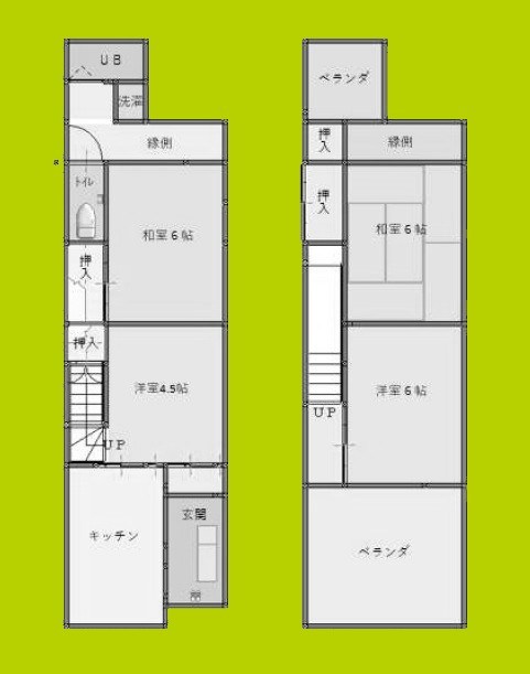 西脇貸家 間取り
