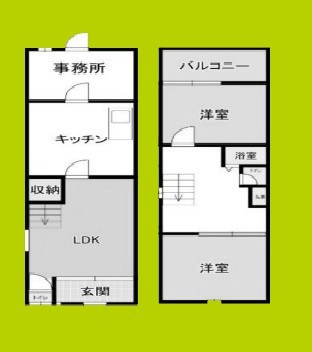 平野駅戸建 間取り
