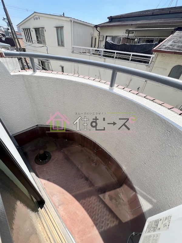 流町マンション ベランダ