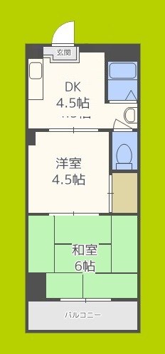 リアライズ北加賀屋 間取り