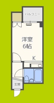 PALMIZIO平野西Ⅲ  間取り
