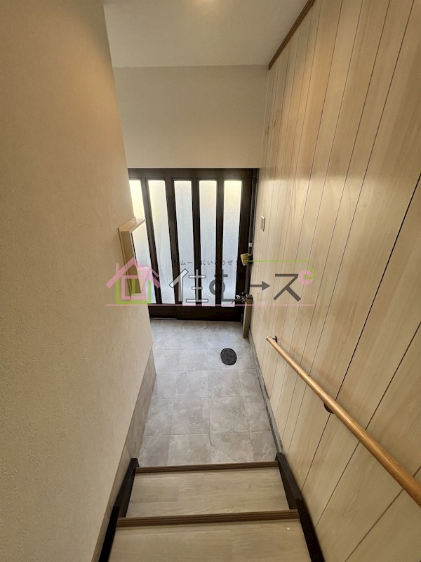 長吉出戸5丁目貸家 玄関