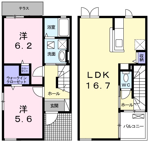 ブリーゼⅠ 間取り