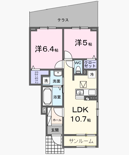 Ｃａｓａ　Ｆｉｋａ 間取り