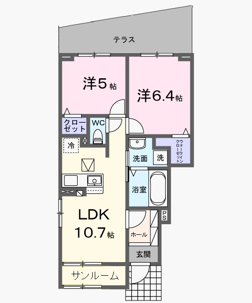 Ｃａｓａ　Ｆｉｋａ 間取り