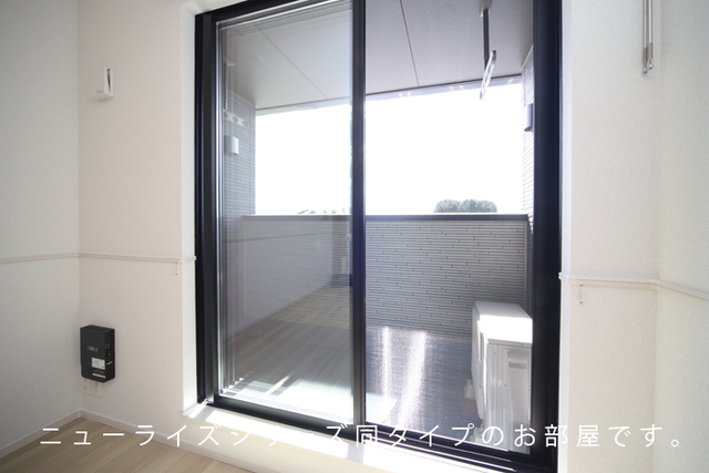 男里５丁目アパート ベランダ