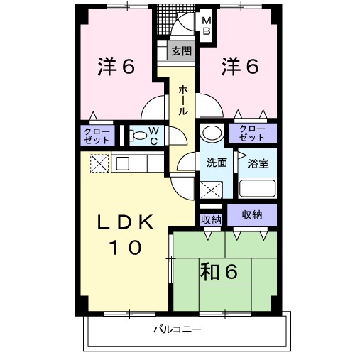 シャトールミエール 間取り