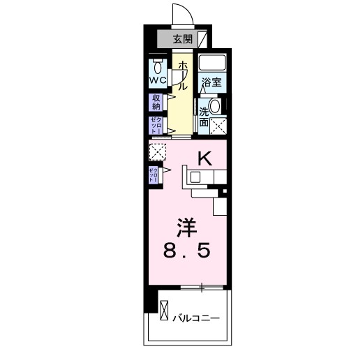 カルム　ド　アビタシオン 間取り