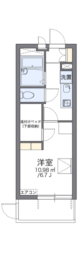レオパレスＴＮ弐番館 間取り