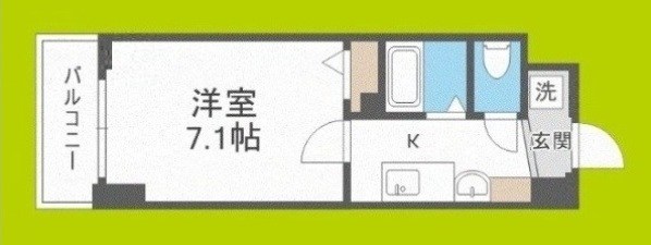 エスリードコート難波ウエスト 間取り