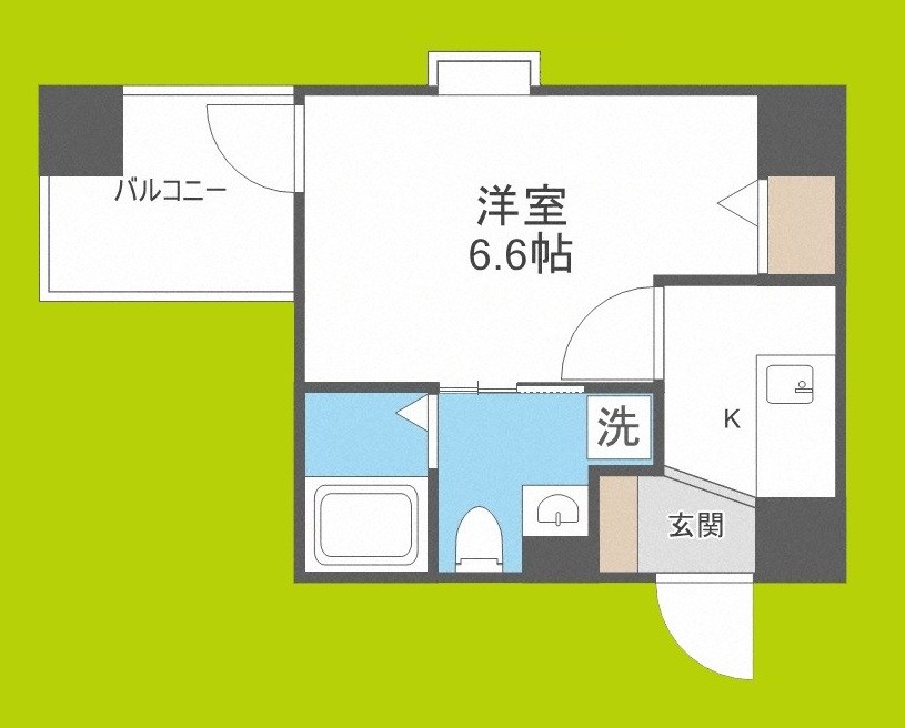 リヴィアス難波ソール 間取り