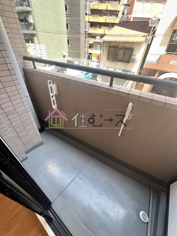 大国町青山ビル ベランダ