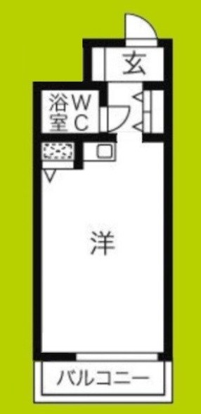 ライオンズマンション難波南第2 間取り