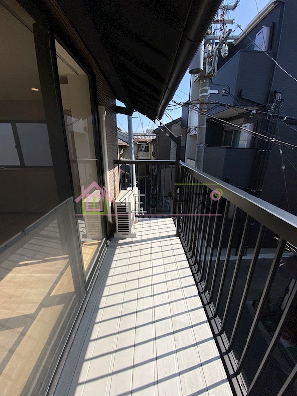 生野区勝山南一丁目戸建貸家 ベランダ