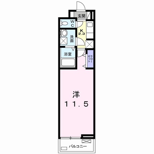 フェリーチェⅡ 間取り
