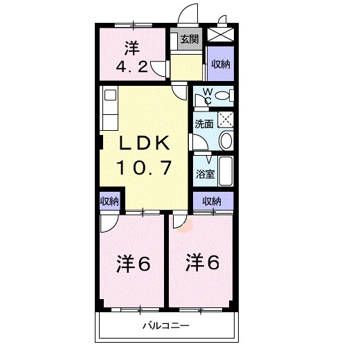 アレーゼＦ 間取り
