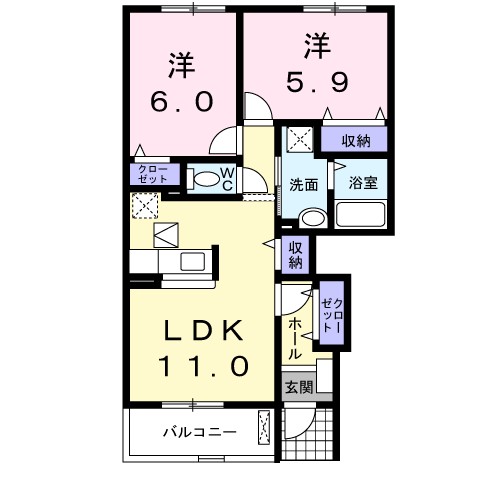 サン・フィオーレ 間取り