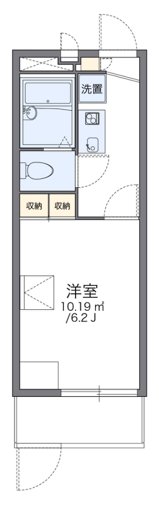 レオパレスさかえ 間取り