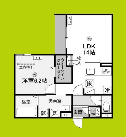 スペチアーレ赤川 間取り
