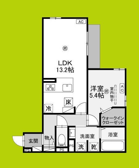 スペチアーレ赤川 間取り