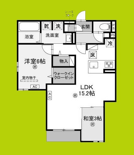 スペチアーレ赤川 間取り