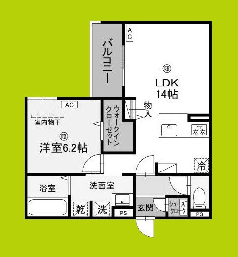 スペチアーレ赤川 間取り