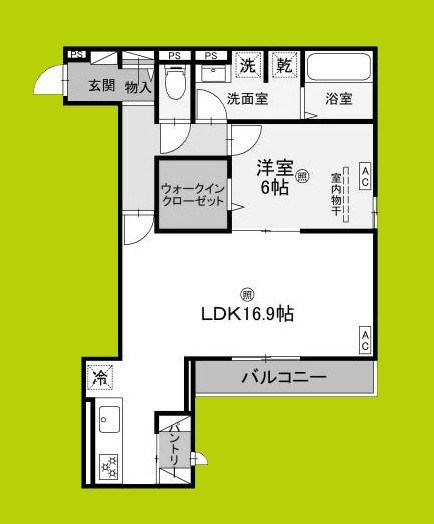 スペチアーレ赤川 間取り
