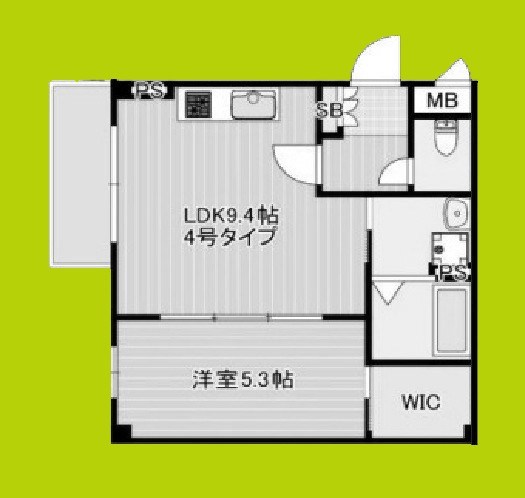 仮称）東大阪市長堂1丁目アパート 間取り