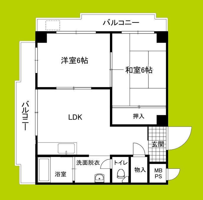 ジェイ・プライド上本町 間取り