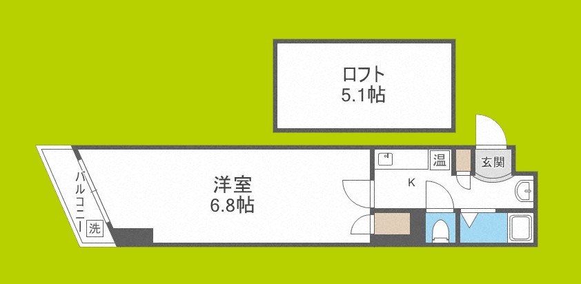 プレアデス寺田町 間取り