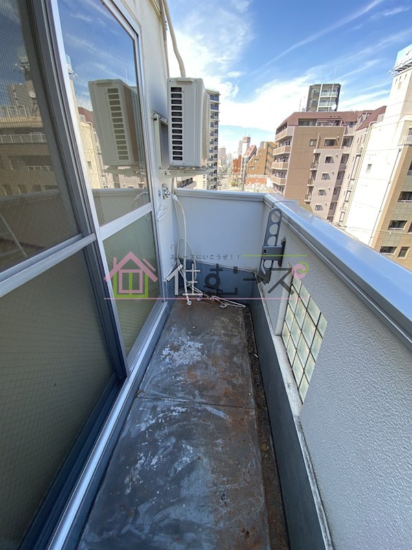 プレアデス寺田町 ベランダ