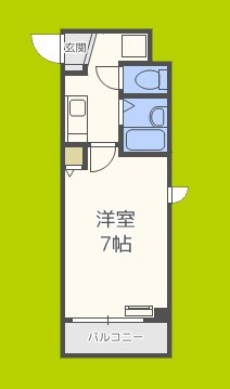 ロイヤルカーサ阿倍野 間取り