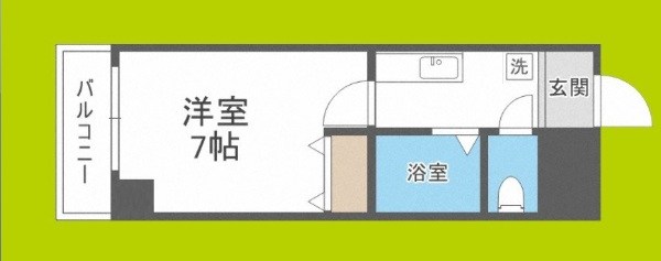 グランディール阪南町Ⅱ番館 間取り