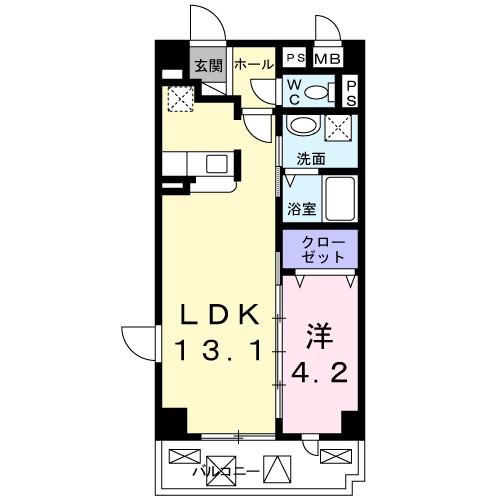 パークサイド宝塚 間取り